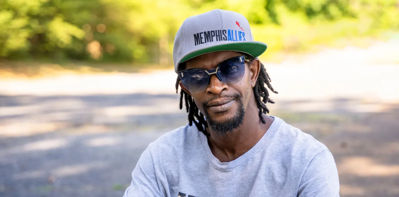 Memphis Allies team wearing orange t-shirts for gun violence awareness